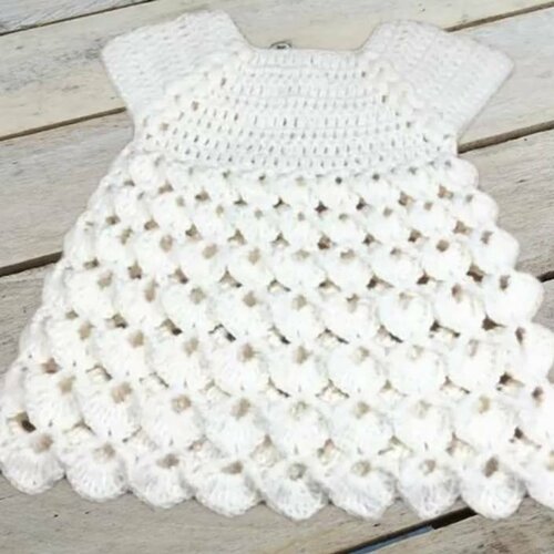 crochet robe fillette