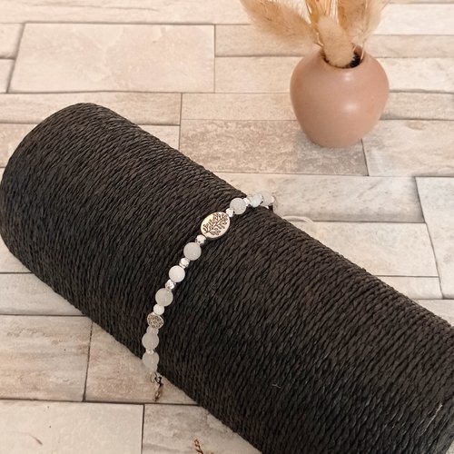 Bracelets en pierres naturelles "roseline"