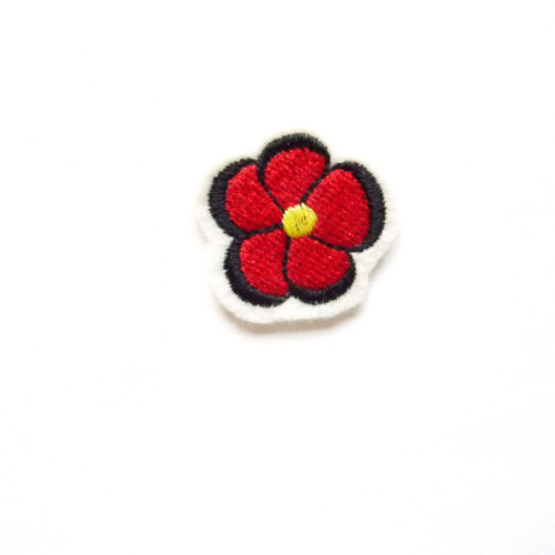 Broderie,broderie thermocollante,patch thermocollant,ecusson,embroidery patch (flower)
