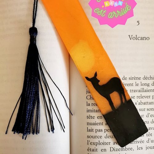 Biche marque page