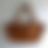 Grand sac (cabat)(orange marron)