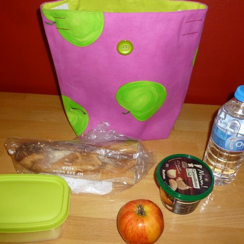 Lunch bag (g- m  ) pomme