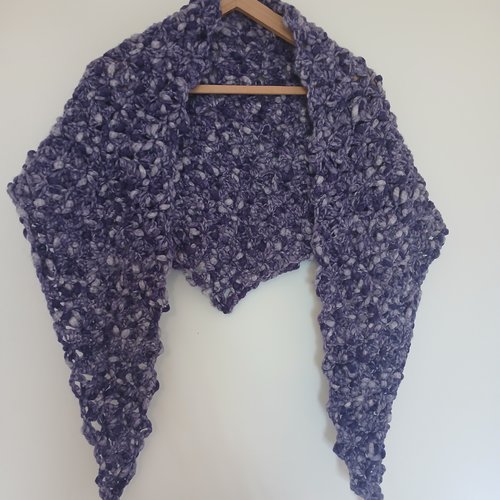 Châle adelina violet