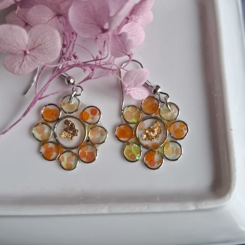 Boucles d oreilles artisanales