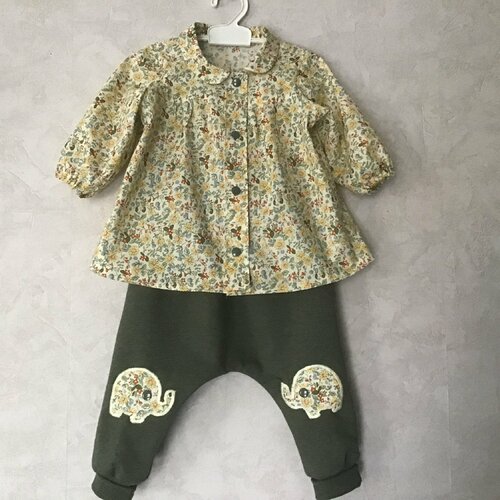 Ensemble complet fille automne hiver du 0 au 3 ans