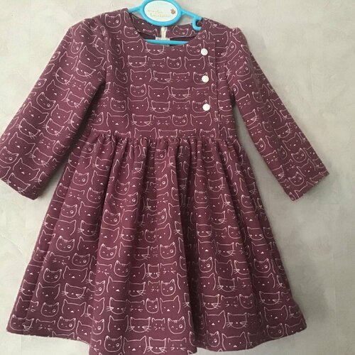 robe coton hiver