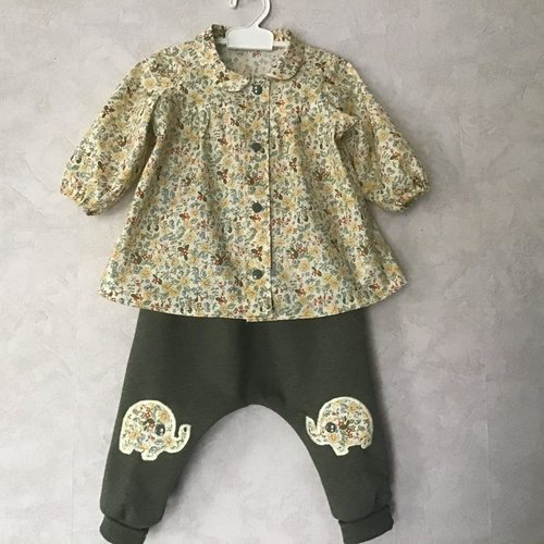 Ensemble complet fille automne hiver du 0 au 3 ans