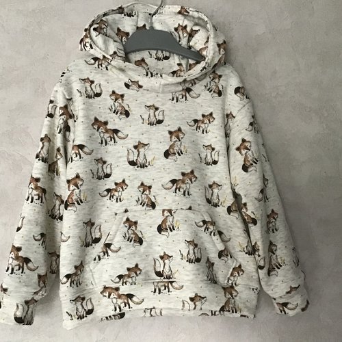 Sweat à capuche polaire alpin du 2 au 16 ans
