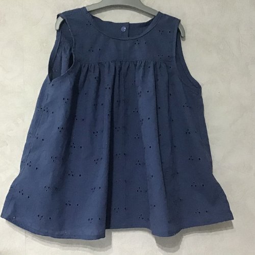 Blouse enfant / tunique sans manche du 2 au 12 ans
