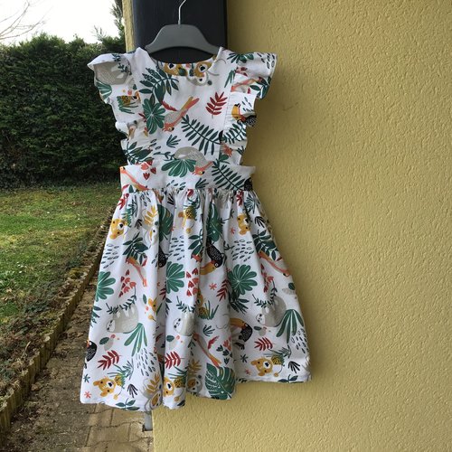 Robe enfant printemps été du 2 au 12 ans