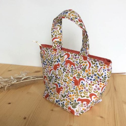 Trousse de toilette - modèle "ecureuils"