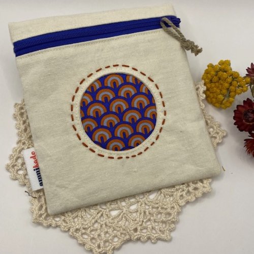 Porte-monnaie, porte-carte zippé