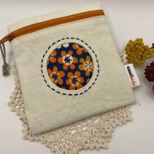 Porte-monnaie, porte-carte zippé