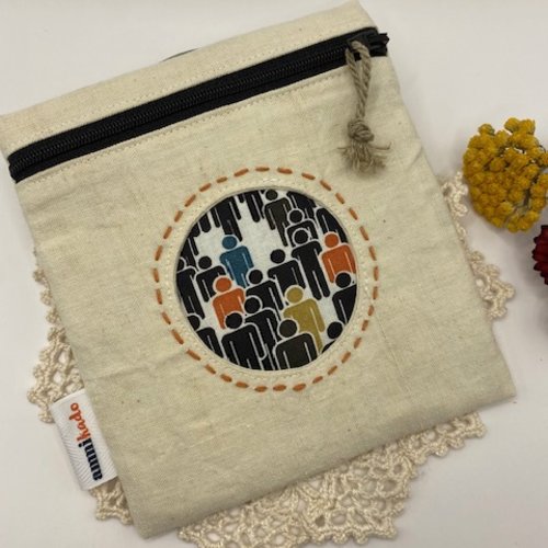 Porte-monnaie, porte-carte zippé