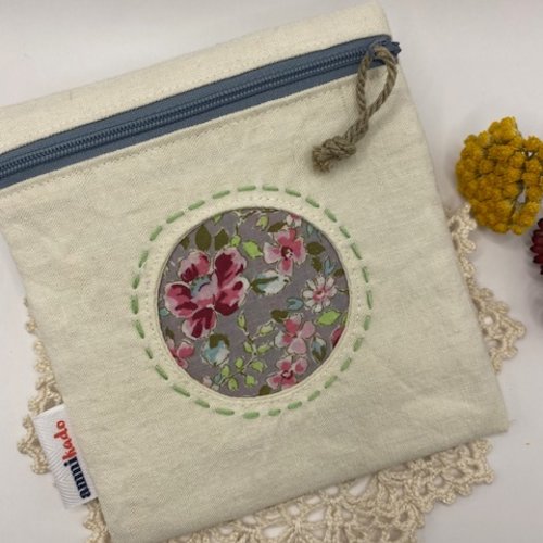 Porte-monnaie, porte-carte zippé