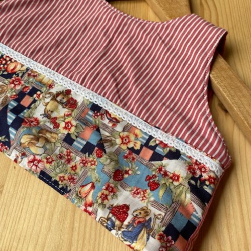 Bavoir tablier vintage bb petites souris