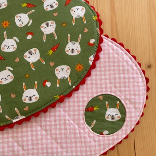 Set de table pour enfant - petits lapins de pâques