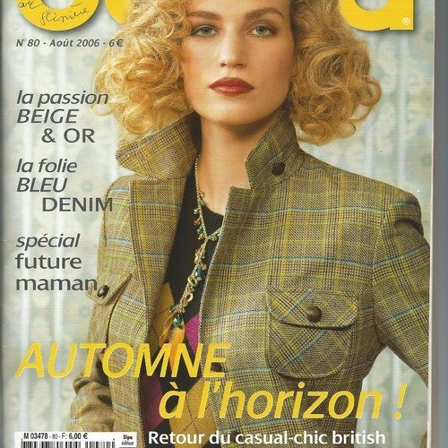 Burda tendance mode n° 80