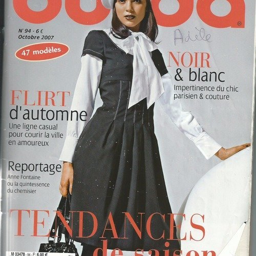 Burda tendance mode n° 94