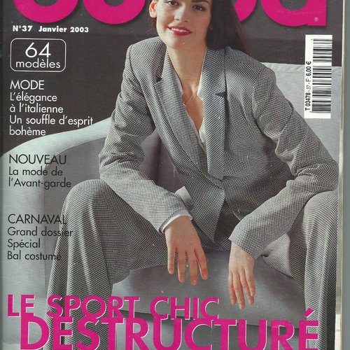 Burda tendance mode  n°37