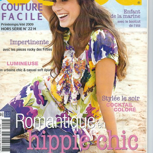 Burda couture facile n° 22 h 