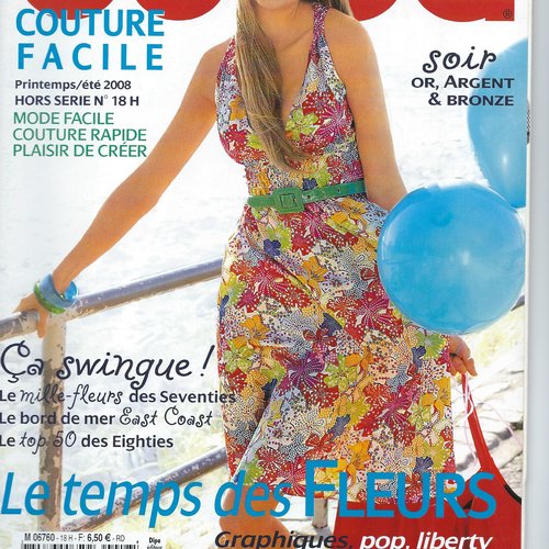 Burda couture facile n° 18 h 