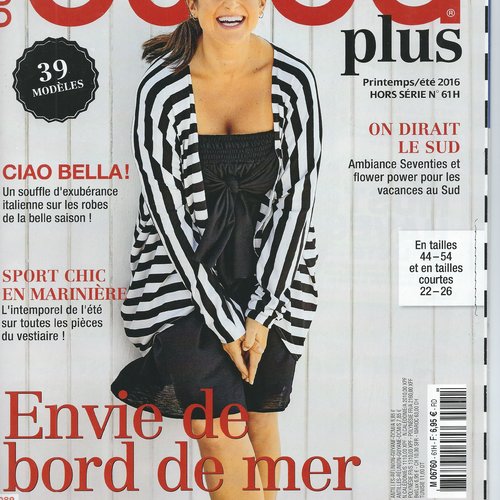 Magazine burda plus n° 61h