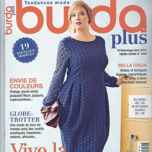 Magasine burda plus n° 54 h