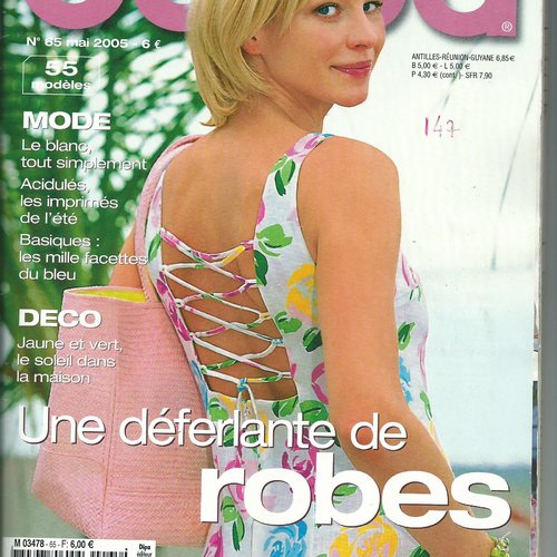 Magazine burda tendance mode n° 65