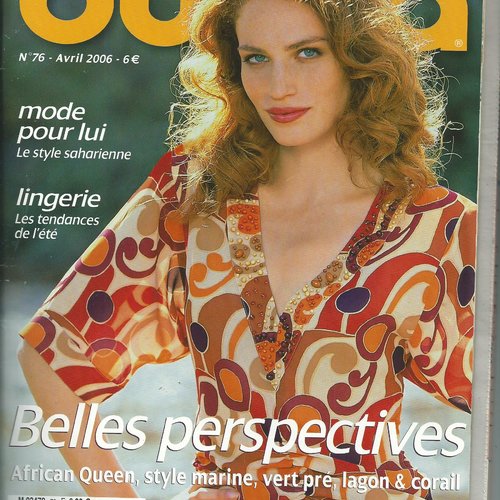 Magazine burda tendance mode n° 76