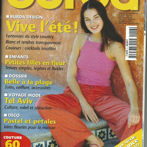 Magazine burda tendance mode n° 6