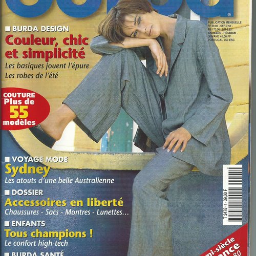 Magazine burda tendance mode n°5