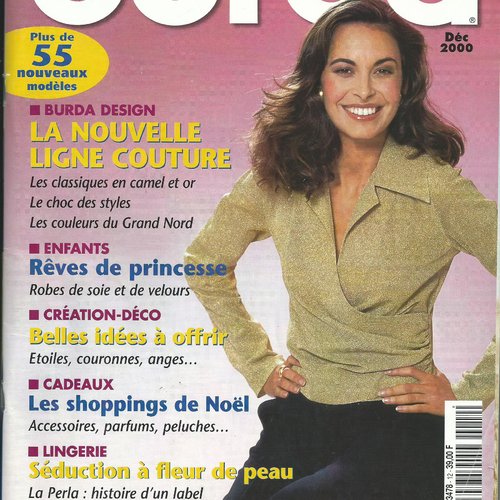 Magazine burda tendance mode n° 12