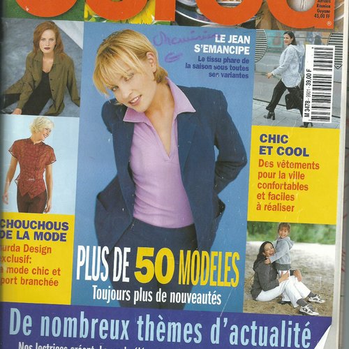 Magazine burda tendance mode n°01