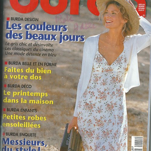 Magazine burda tendance mode n° 04