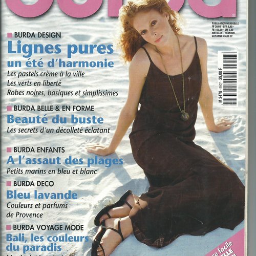 Magazine burda tendance mode n° 07