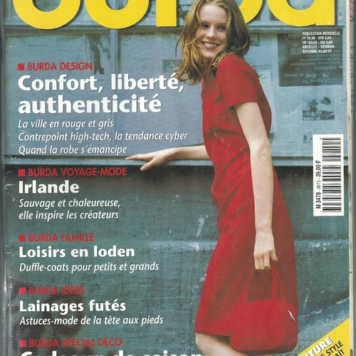 Magazine burda tendance mode n°010