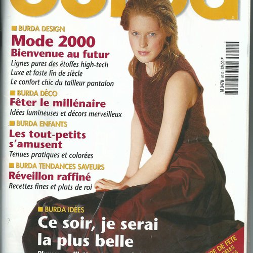 Magazine burda tendance mod n° 012
