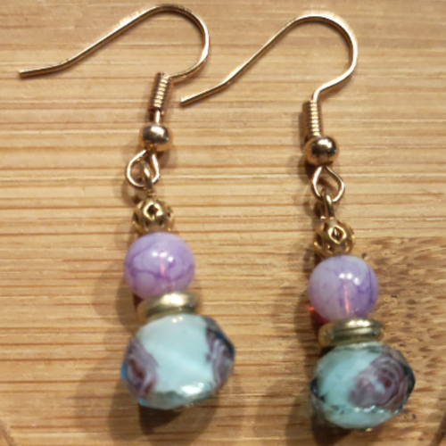 Boucles "fée du lilas"