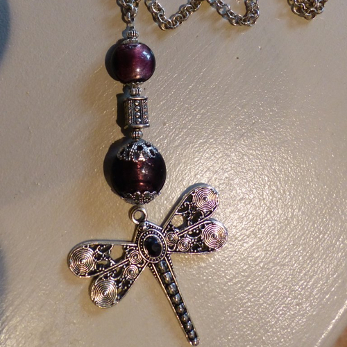 Collier libellule