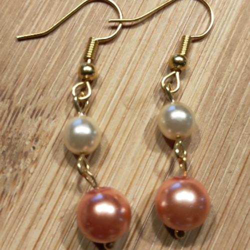 Boucles "perles de rosée"