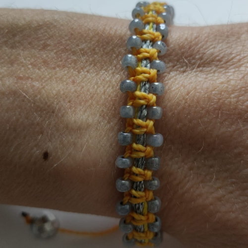 Bracelet macramé "midas"