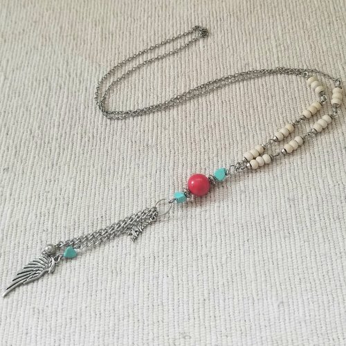 Boho jewelry collier gypsy breloques