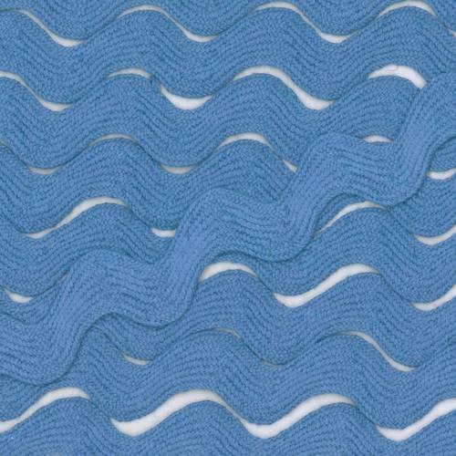 Serpentine, croquet coton 18 mm - 21 bleu pastel / 1 m