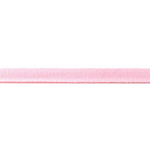 Ruban sangle sergé coton largeur 15 mm rose clair 11393 / 1 m 
