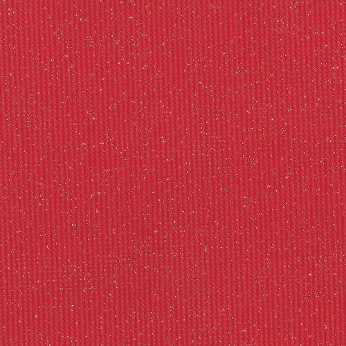 Simili cuir skaï souple pailleté swaro rouge / 10 cm