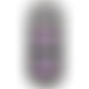Ficelle baker's twine - 105 rayé violet-blanc / bobine 125 m