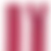 Fermeture éclair non séparable 20 cm - nylon maille 3 mm / rose carmin 146 