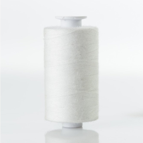 Fil polyester à coudre, surjet ou broderie bruneel 1000m / 1000 blanc