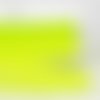 Passepoil coton uni fluo jaune / 1 m
